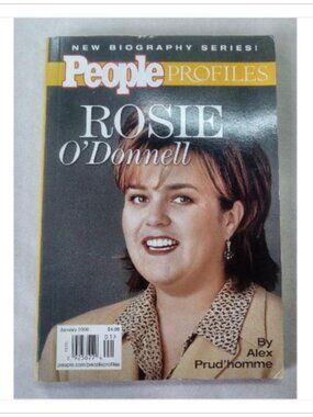 People Profiles: Rosie O'Donnell Alex Prud'homme 1999 First Edition Paperback